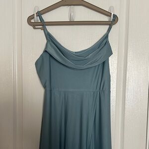 Chic Teal Women's Prom Dress